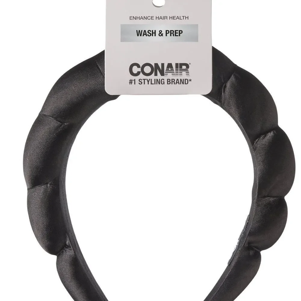 Conair Spa Headband Black Purple